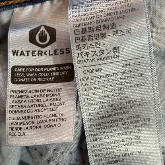 Levi's Dark Blue Women's Boot Cut Jeans - Picture 4 of 5